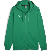 Puma Hommes, Pull-over, teamGOAL Casuals Veste à capuche, Vert, (XXL)