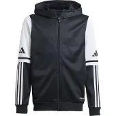 Adidas Veste de survêtement 'SQ25' noir / blanc cassé