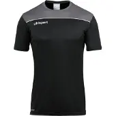 Uhlsport Offense 23 Poly Short Sleeve T-shirt Noir,Gris M Homme