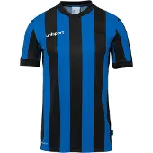Uhlsport Stripe 2.0 Maillot manches courtes homme - Noir / Royal