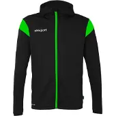 Uhlsport Squad 27 Full Zip Sweatshirt Noir 8-9 Years Garçon