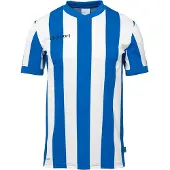 Uhlsport Retro Stripe Short Sleeve T-shirt Bleu XL Homme