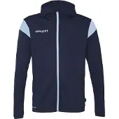 Uhlsport Squad 27 Full Zip Sweatshirt Bleu 12-13 Years Garçon