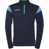 Uhlsport Squad 27 Half Zip Sweatshirt Bleu 11-12 Years Garçon