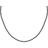 Morellato Collier - Morellato - S1728 - Acier - Agate - Noir - 45+5 Cm