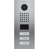 DoorBird Station de porte vidéo D2103V IP,V2A, brossé, 3RT