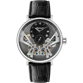 Ingersoll Montre à affichage analogique bleu / or / noir / argent