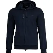 Emporio Armani Veste de survêtement bleu nuit