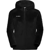 Mammut - Polaire douce et chaude en Polartec High Loft - Innominata ML Hooded Jacket Women Black pour Femme - Taille M - Noir