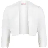 Vera Mont Boléro blanc cassé