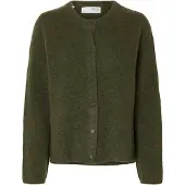 Selected Lulu New Cardigan Vert XL Femme
