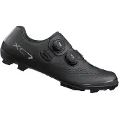Shimano MTB- Chaussures de vélo XC703 larges, noir
