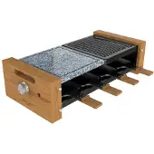 Cecotec Raclette et grill 8400, modèle Wood Mixgrill