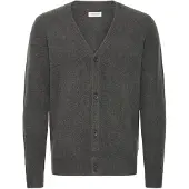 Casual Friday Vestes en maille 'Heine' gris foncé