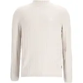 Chasin' Pull-over 'Track Mock' crème