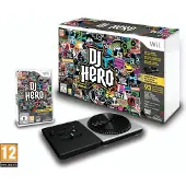Games Wii Dj Hero With Turntable Kit Multicolore