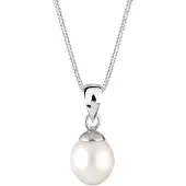 Elli Chaîne argent / blanc
