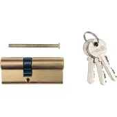 TOYA Insert de serrure 72 x 31 x 41 mm laiton 3 clés (Serrure à mortaise)