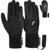 Reusch Gants de sport 'Baffin' noir / blanc