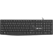 Natec NAUTILUS clavier Maison/Bureau USB QWERTY US International Noir