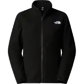 The North Face Veste en polaire fonctionnelle 'Glacier' noir / blanc