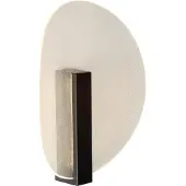 Lucide Applique d'extérieur LED LAREDO noir et transparent 9 W, blanc chaud, 296 lm, plastique, dim. : 32,4 x 10,6 x 23 cm, IP54,