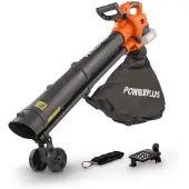 Powerplus Powdpg75270 Electric Leaf Blower Argenté One Size / EU Plug 220V
