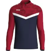 Jako Débardeur unisexe Iconic, Couleur:marine/rouge chili, Taille:L