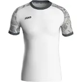 Jako Iconic Maillot manches courtes enfants - Blanc / Soft Grey