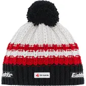 Eisbar Femmes, Bonnet, Kova Pompon Ska, Noir, (Taille unique)