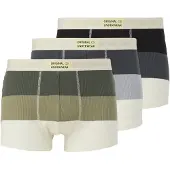 QS Boxers écru / marine / bleu marine / vert