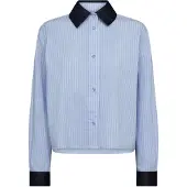 Co'Couture Chemisier 'Nelson' bleu marine / bleu clair / blanc