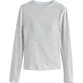 Next T-shirt gris chiné