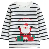 Next T-Shirt vert / rouge / noir / blanc naturel