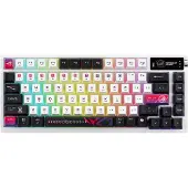 Asus ROG Azoth X clavier Gaming USB + RF Wireless + Bluetooth Noir, Blanc