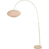 Lucide Lampe à arc Corina brun sable