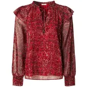 Pepe Jeans Mar Long Sleeve Blouse Rouge M Femme