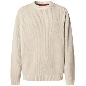 Pepe Jeans pour homme. PM7000022 Pull Parker beige (M), Casuel, Coton