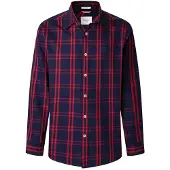 Pepe Jeans pour homme. PM3090839 Chemise marine Conrad (L), Casuel, Coton, Manche longue