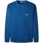 Pepe Jeans pour homme. PM5800040 Sweat Martin bleu (L), Casuel, Coton