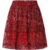 Pepe Jeans pour femme. PL9011878 Jupe Mariona rouge (L), Casuel, Polyester