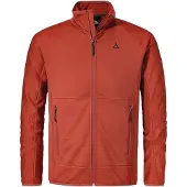 Schöffel Veste en polaire fonctionnelle 'Cascata' rouge