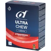 6D Sports Nutrition Ultra Chew Fraise 6x60 g Barre
