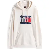 Tommy Hilfiger Dm0dm22092 Hoodie Blanc L Homme