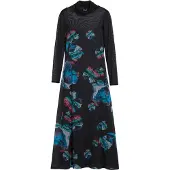 Desigual Femmes, Robe, Nero Polyester Woman Dress, Noir, (XS)