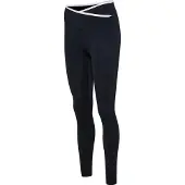 Hummel Yoga Wrap High Waist Leggings Noir S Femme