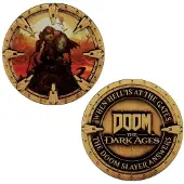 Fanattik Doom: Kolekcjonerska Moneta "Ciemne Wieki" - Limitowana Edycja 9,995 szt.