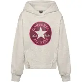 Converse Sweat-shirt gris chiné / baie / blanc