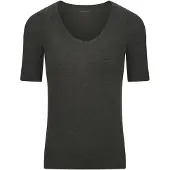 Schiesser Maillot de corps gris foncé