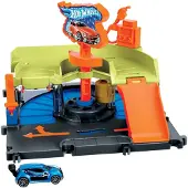 Hot Wheels Coffret de petites voitures MATTEL City HDR24